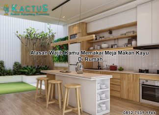 Alasan Wajib Kamu Memakai Meja Makan Kayu Di Rumah Jasa Arsitek Medan, Jasa Kontraktor Medan, Jasa Interior Desain Medan
